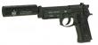 Beretta M9A3 - M96A1 Type Scritte e loghi Originali Metal Slide AEP Pistola Elettrica by Umarex